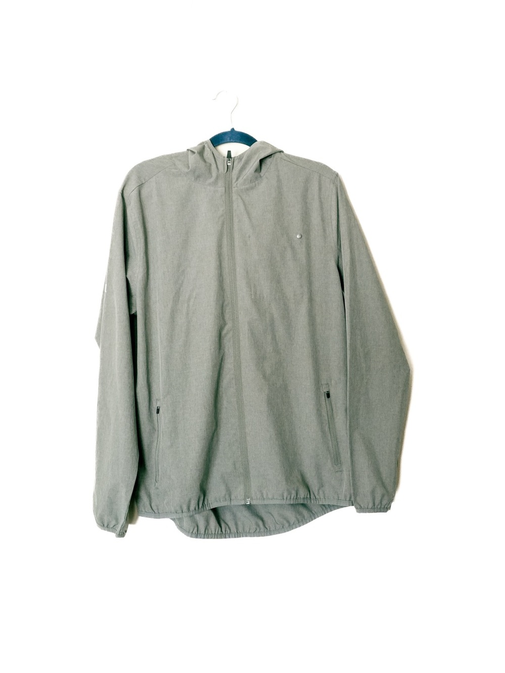 Vuori Outdoor Trainer Shell Zip Dusty Pine Linen Jacket